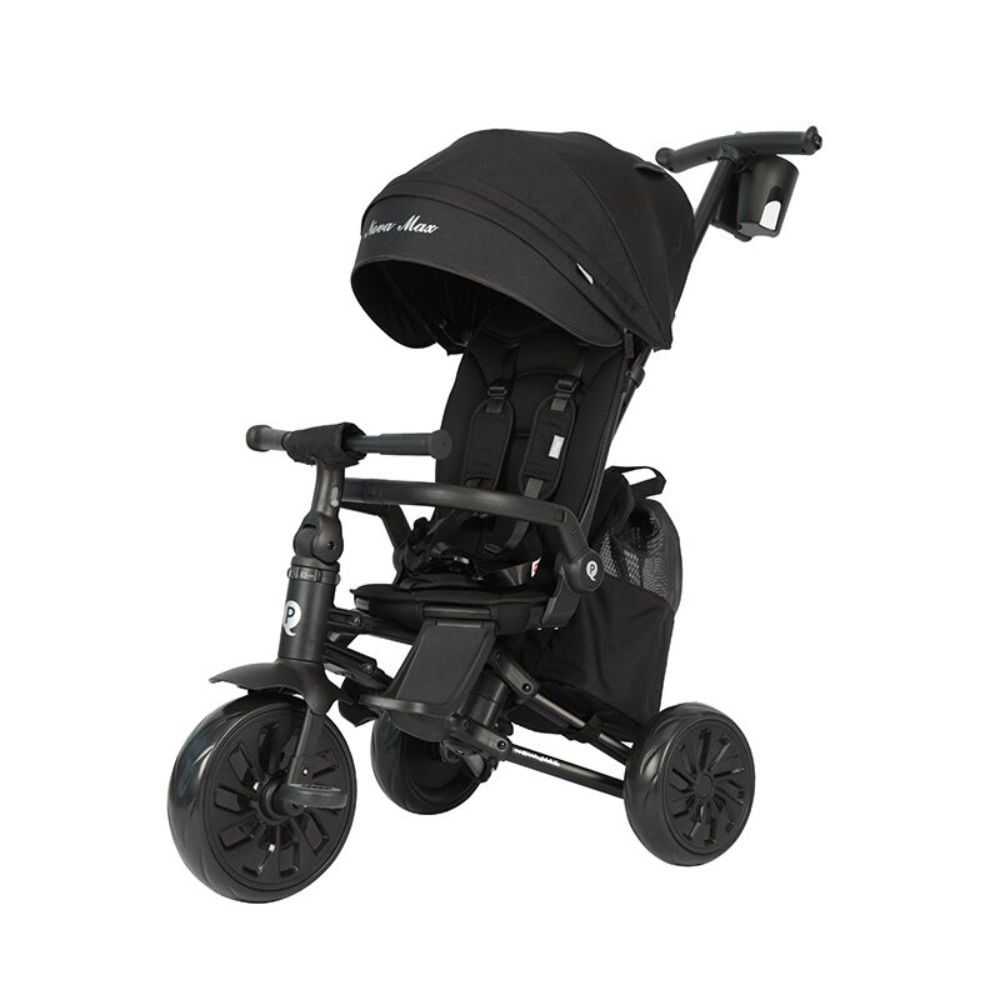 Tricicleta ultrapliabila, Qplay Nova Max, Negru