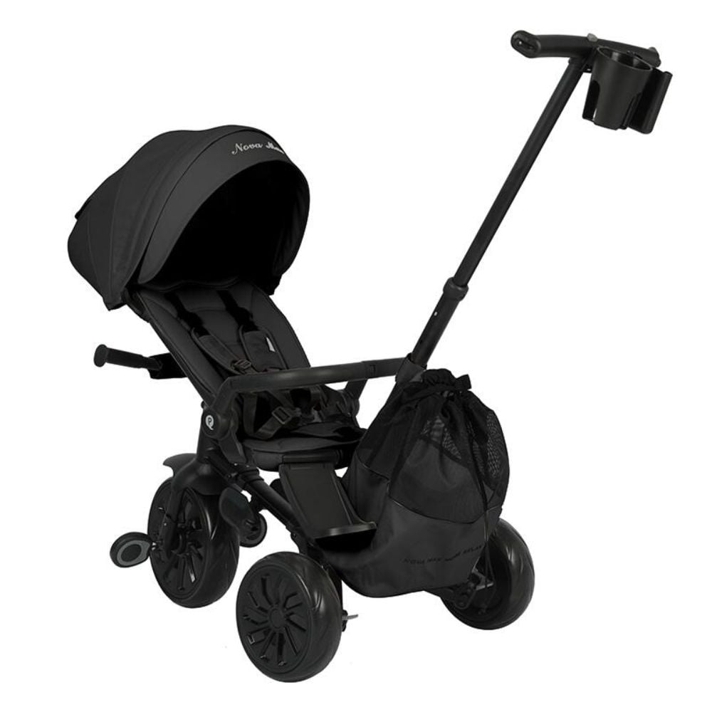 Tricicleta ultrapliabila, Qplay Nova Max, Negru