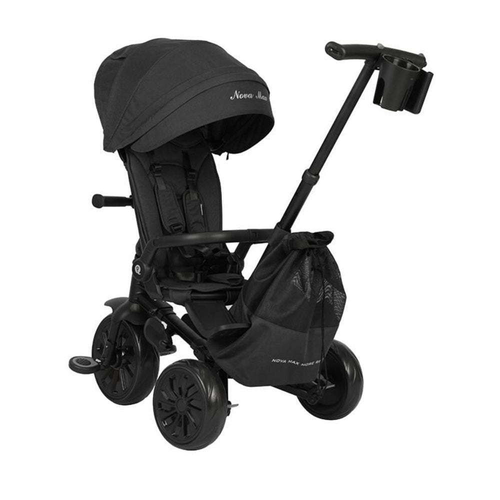 Tricicleta ultrapliabila, Qplay Nova Max, Negru