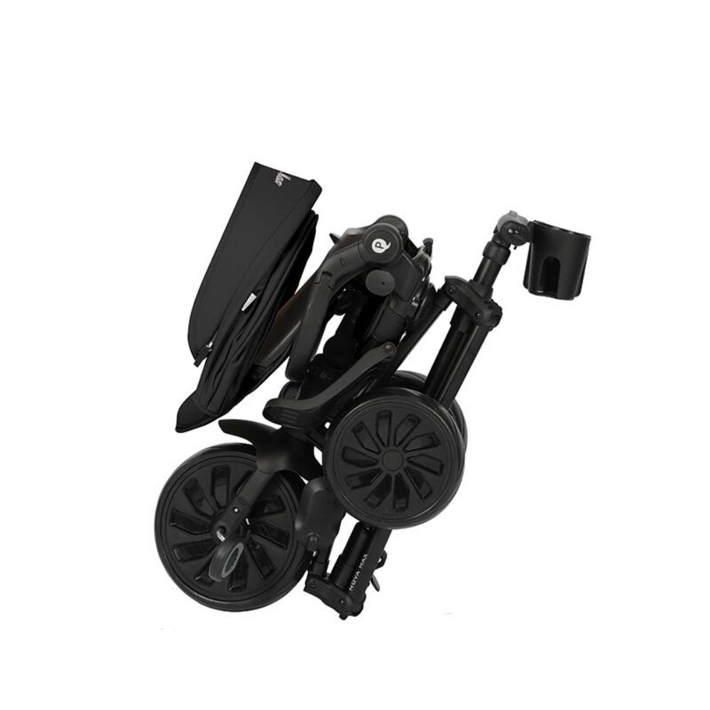 Tricicleta ultrapliabila, Qplay Nova Max, Negru