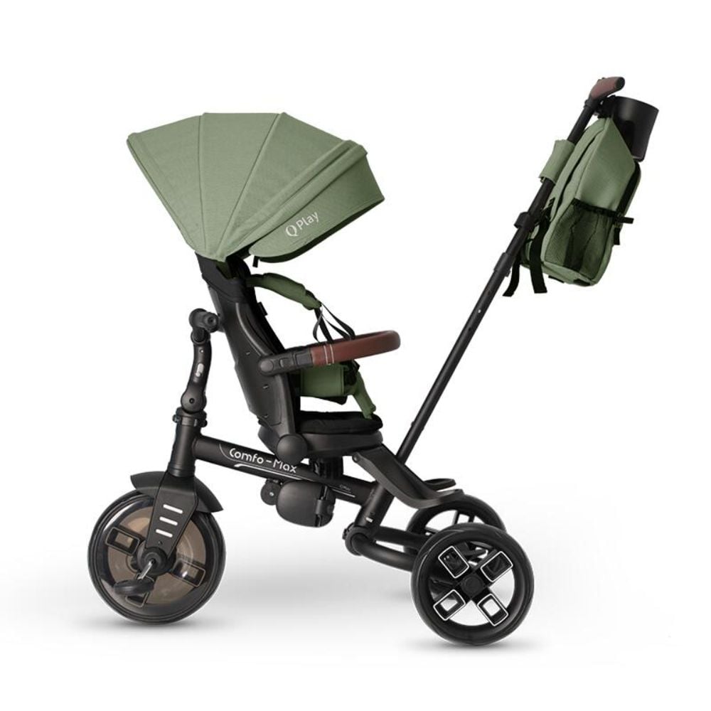 Tricicleta ultrapliabila, Qplay Comfo Max, Verde