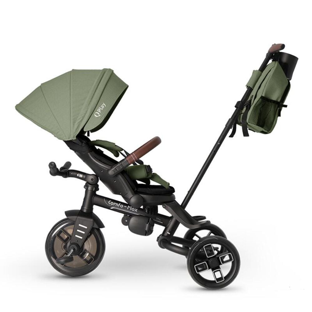 Tricicleta ultrapliabila, Qplay Comfo Max, Verde