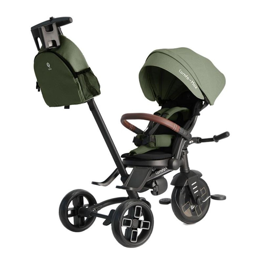 Tricicleta ultrapliabila, Qplay Comfo Max, Verde