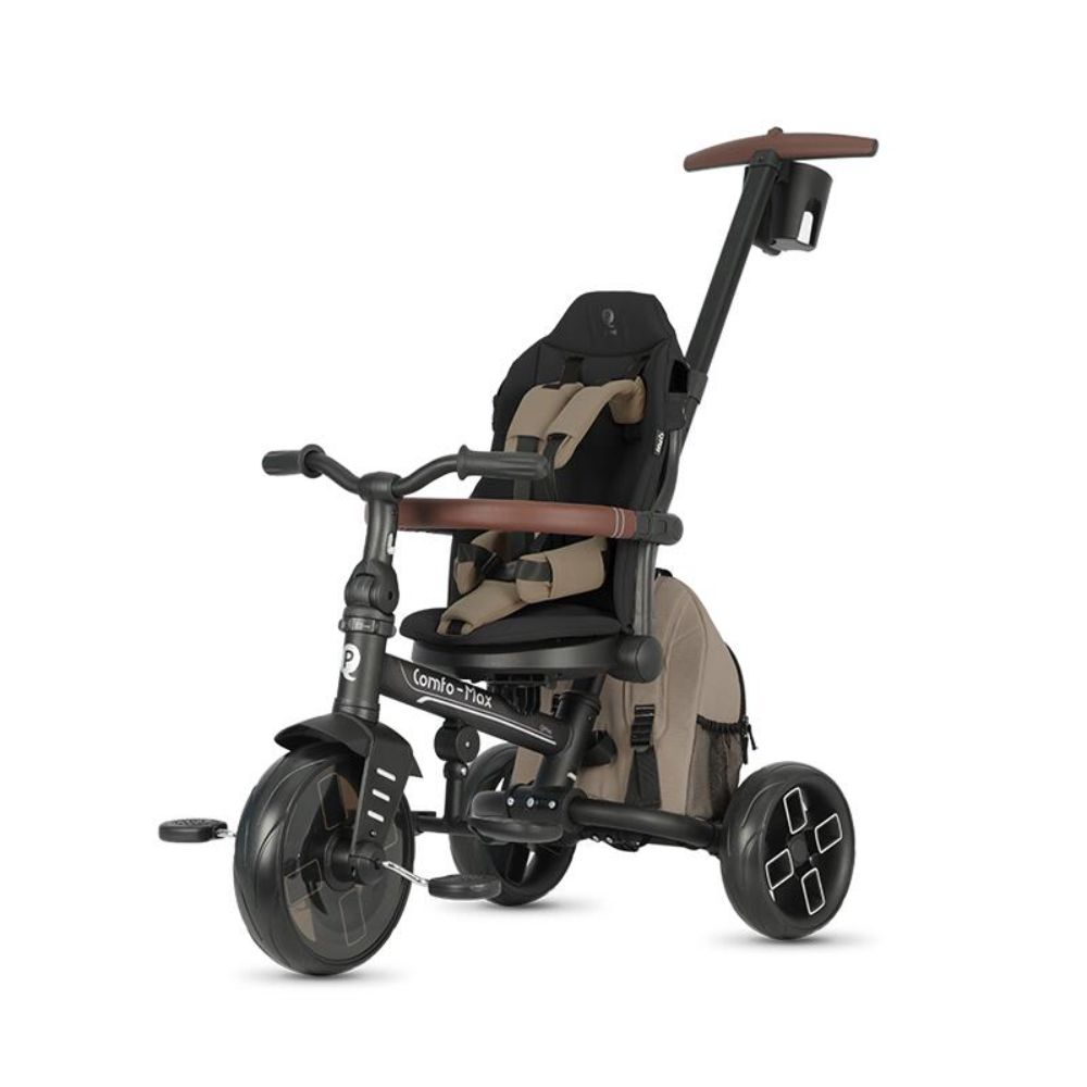 Tricicleta ultrapliabila, Qplay Comfo Max, Bej
