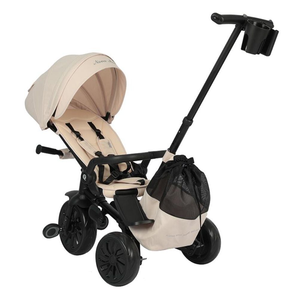 Tricicleta ultrapliabila, Qplay Nova Max, Bej