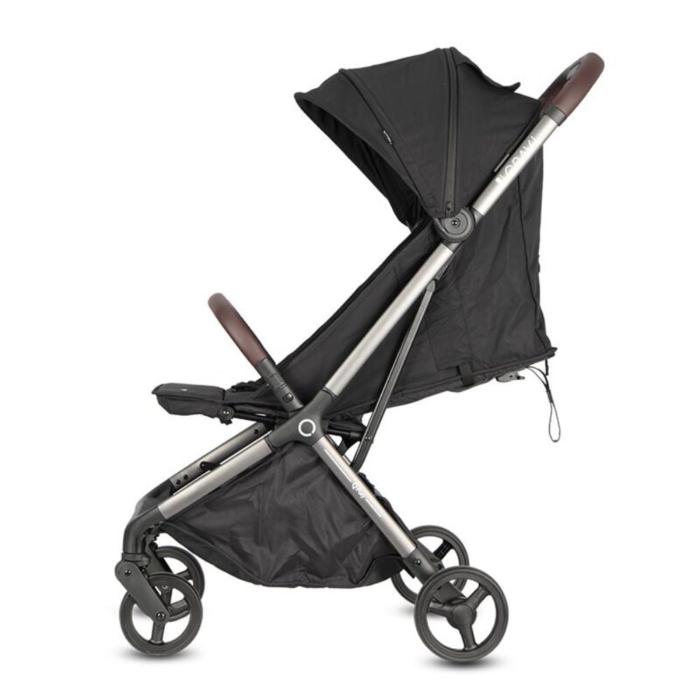 Carucior sport, Qplay Grav, cu pliere automata, Negru