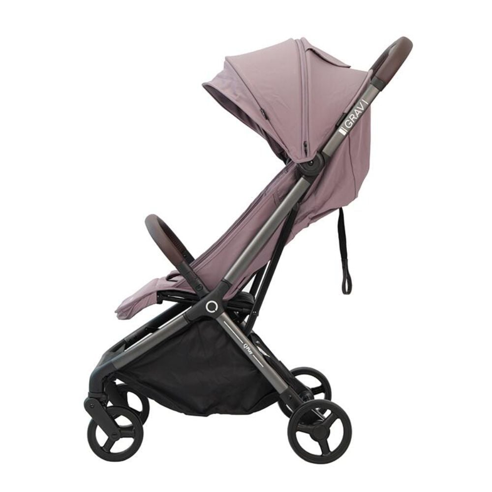 Carucior sport, Qplay Grav, cu pliere automata, Violet