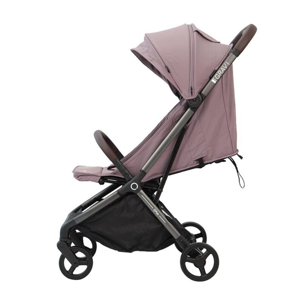 Carucior sport, Qplay Grav, cu pliere automata, Violet