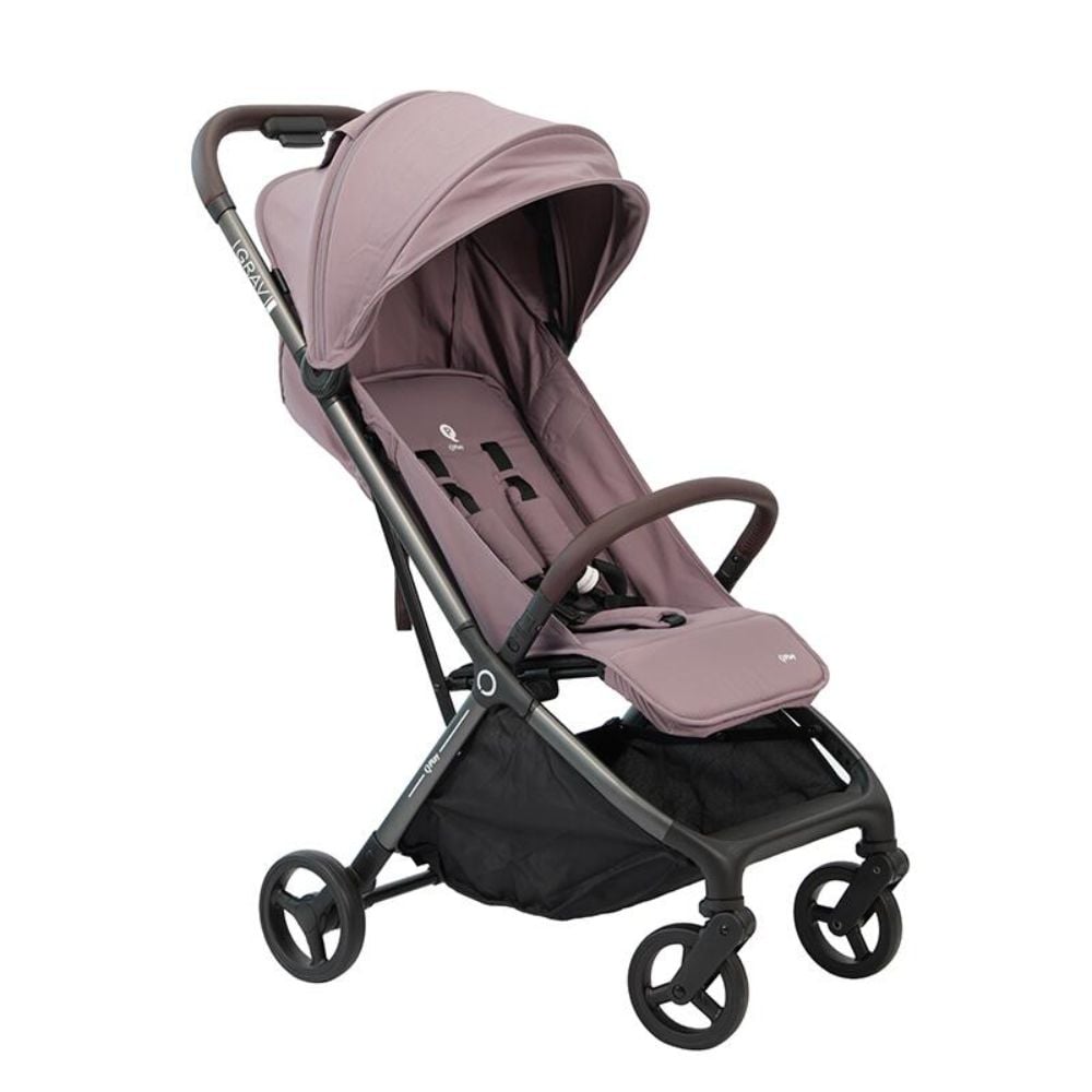 Carucior sport, Qplay Grav, cu pliere automata, Violet