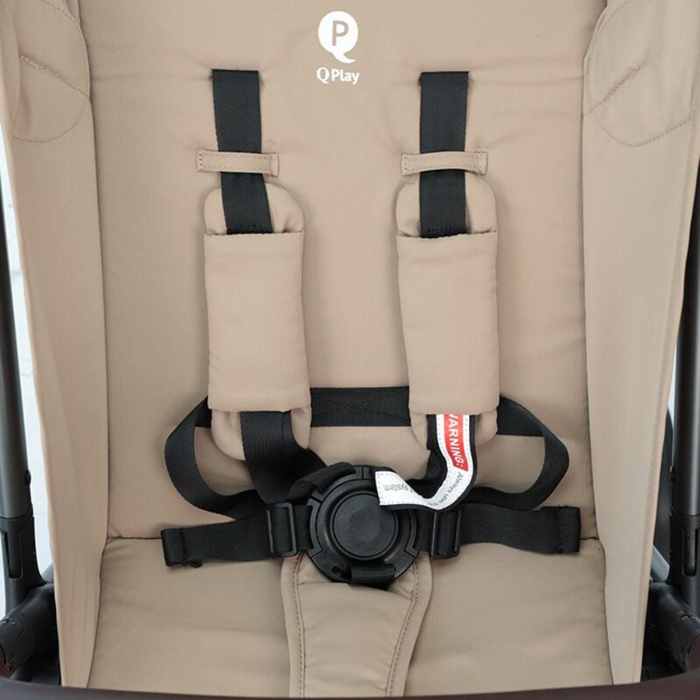 Carucior sport, Qplay Grav, cu pliere automata, Bej
