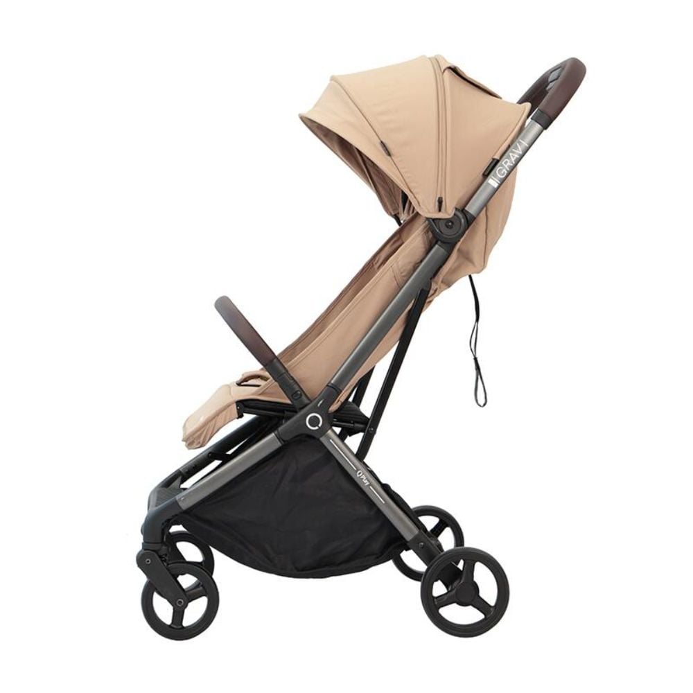 Carucior sport, Qplay Grav, cu pliere automata, Bej