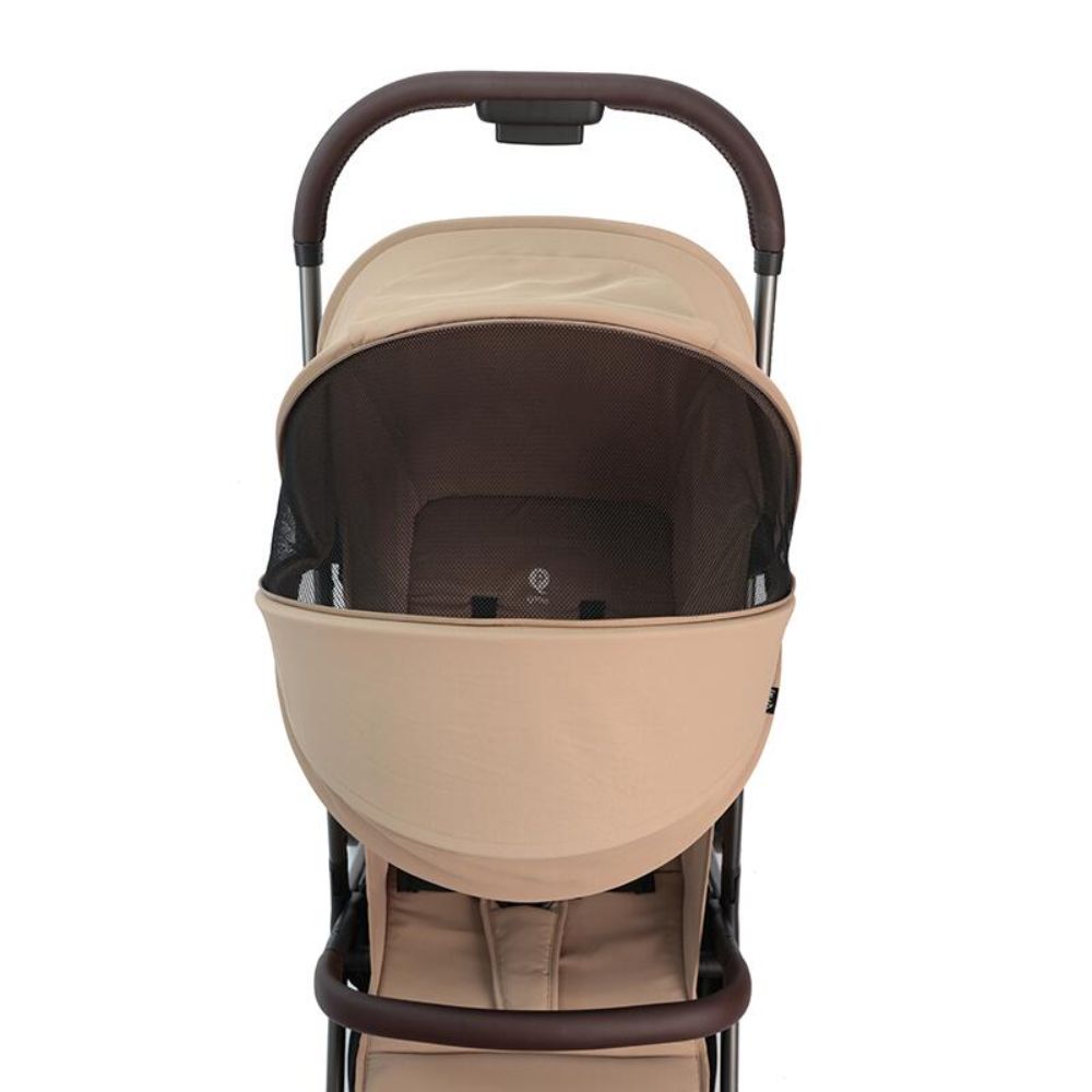 Carucior sport, Qplay Grav, cu pliere automata, Bej