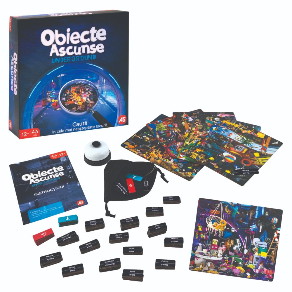Joc de societate, AS Company, Obiecte ascunse, Underground