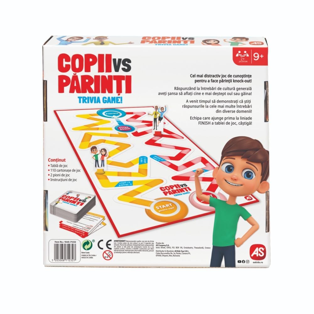 Joc de societate, AS Company, Copii vs parinti
