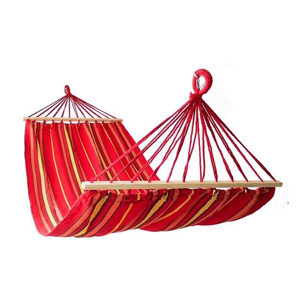 Hamac DHS Calter, Rosu-Portocaliu, 200 x 100 cm