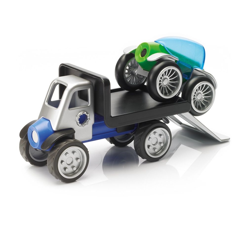 Joc magnetic, Smart Max, Vehicule cu motor, 25 piese