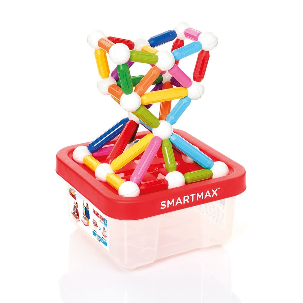 Joc magnetic, Smart Max, Constructii XXL, 70 piese
