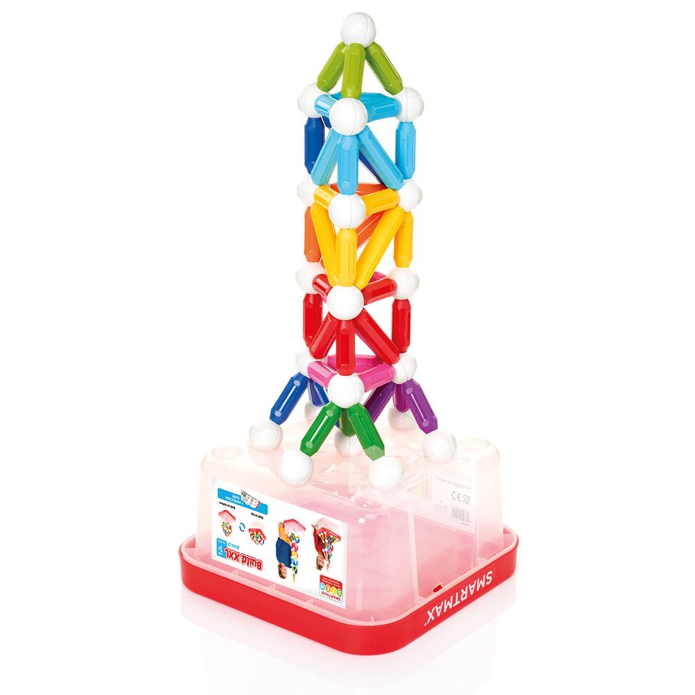 Joc magnetic, Smart Max, Constructii XXL, 70 piese