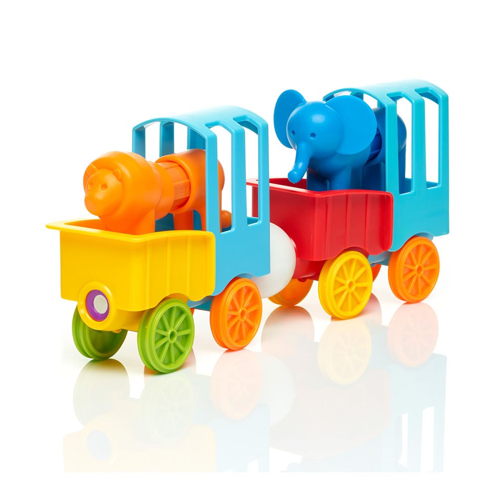 Joc magnetic, Smart Max, Primul meu tren de animale, 22 piese