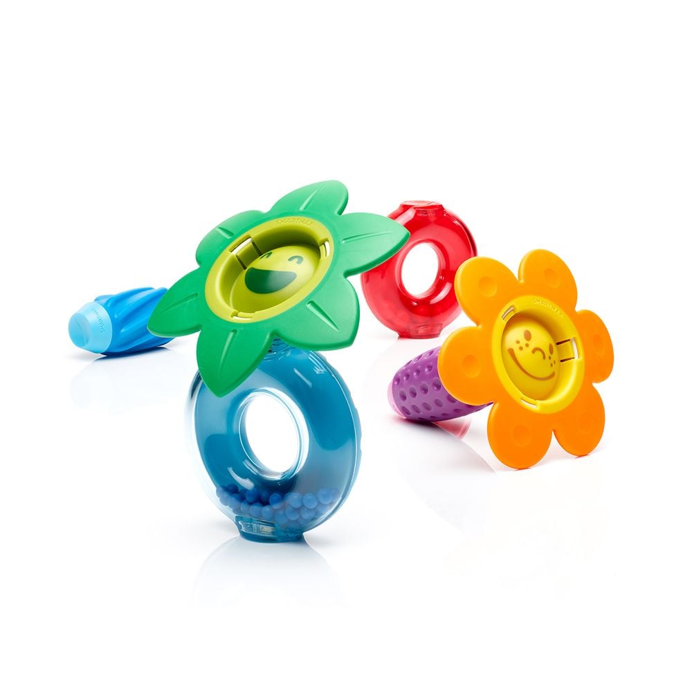 Joc magnetic, Smart Max, Primele mele sunete si flori, 6 piese