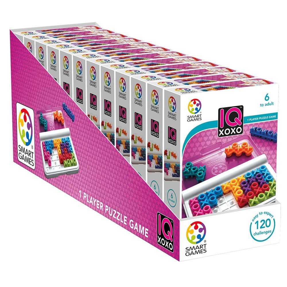 Joc de logica cu 120 de provocari, Smart Games, IQ Xoxo