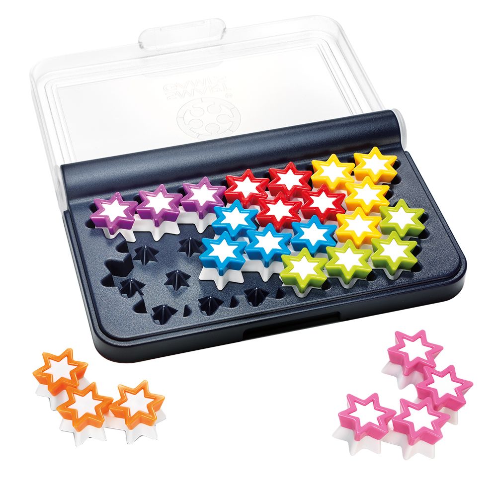 Joc de logica cu 120 de provocari, Smart Games, IQ Stars