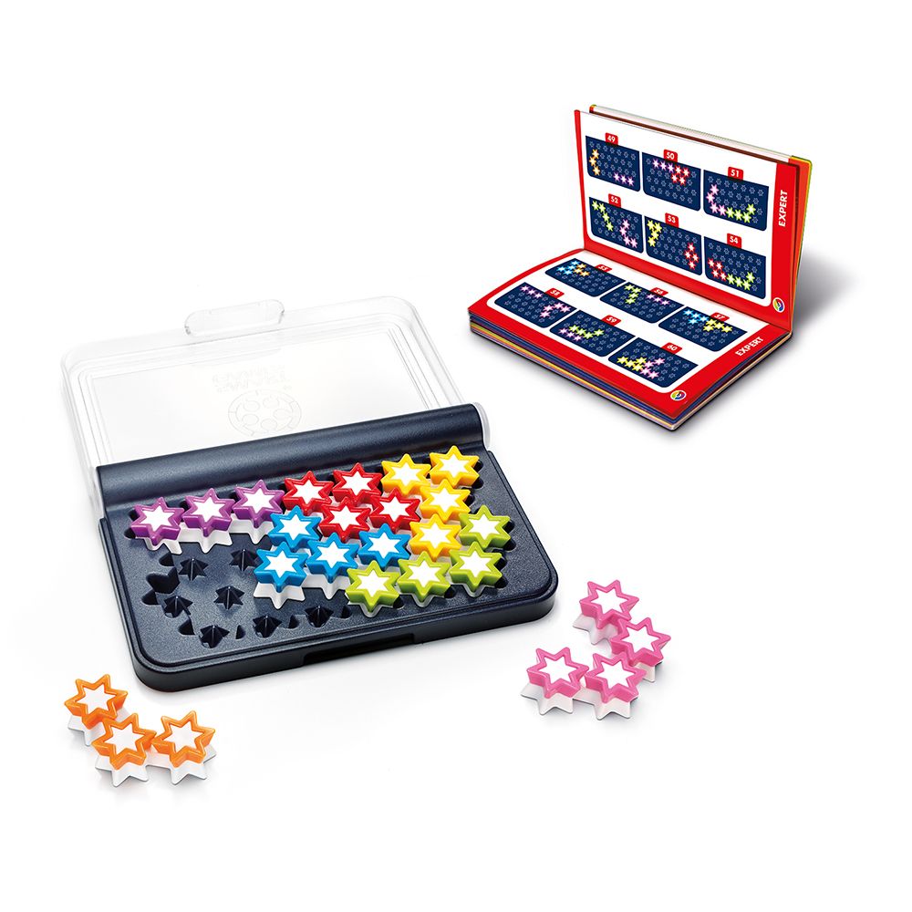 Joc de logica cu 120 de provocari, Smart Games, IQ Stars