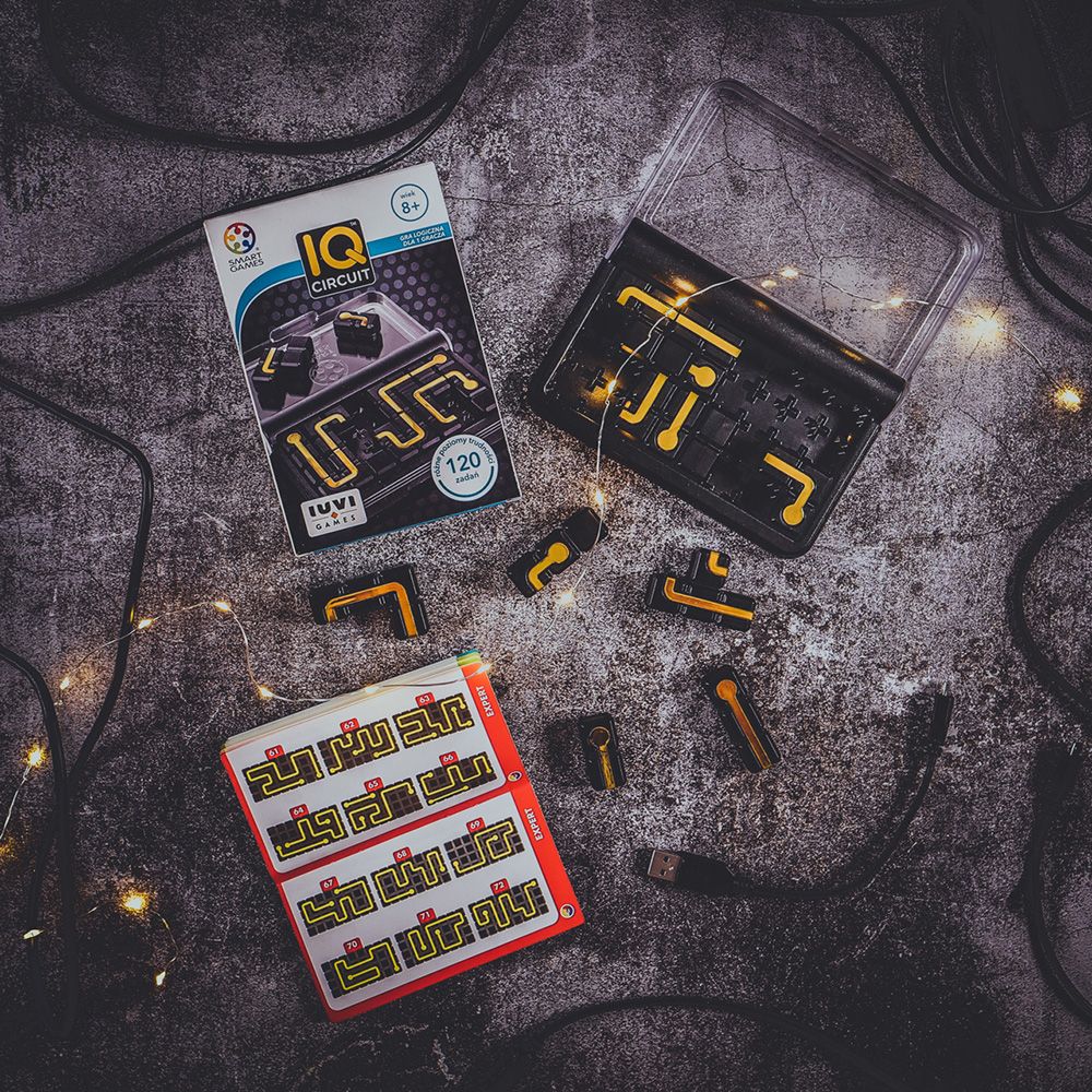 Joc de logica cu 120 de provocari, Smart Games, IQ Circuit