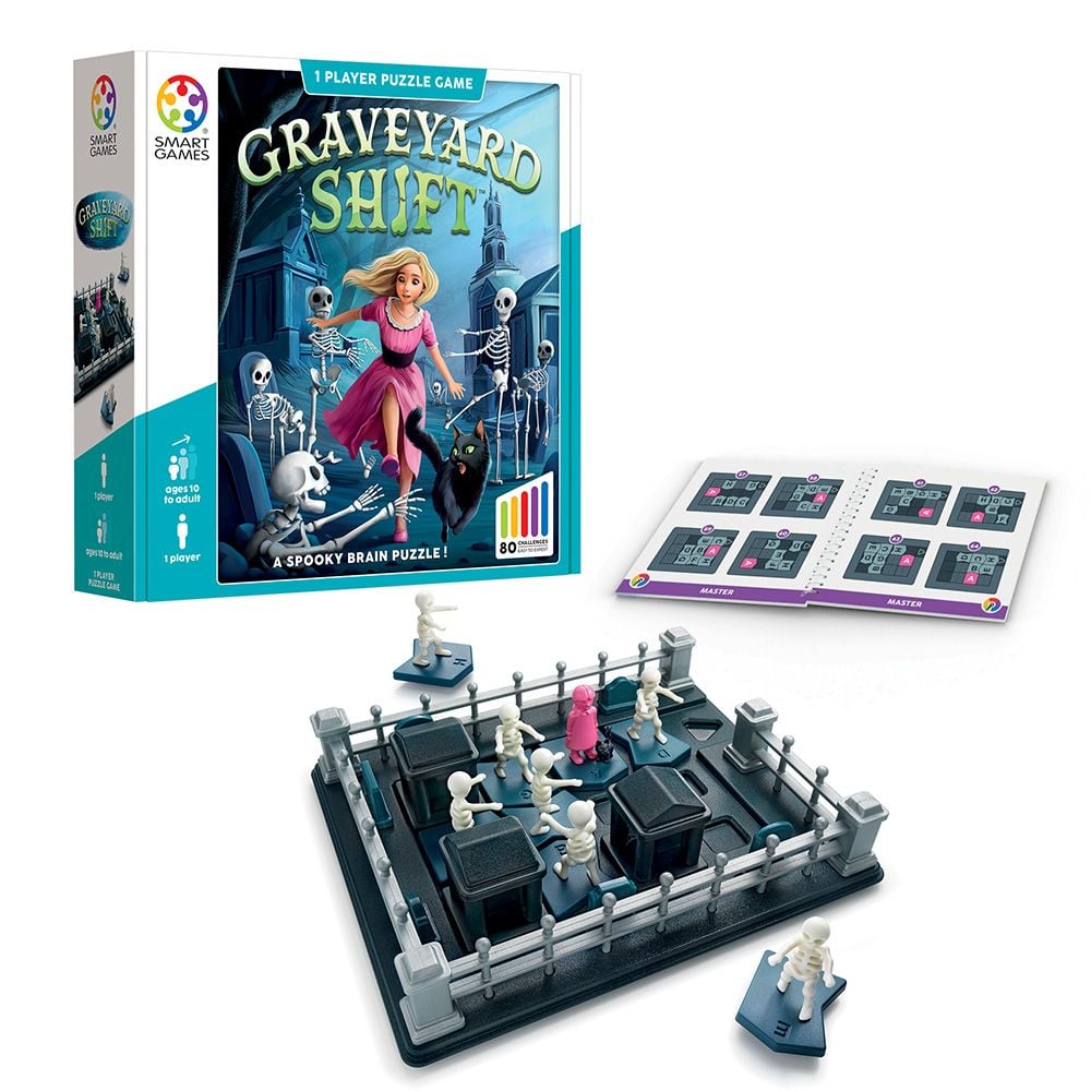 Joc de logica cu 80 de provocari, Smart Games, Graveyard Shift, Editie internationala