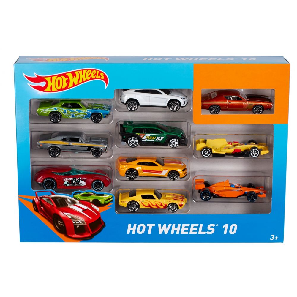 Set masinute Hot Wheels 10