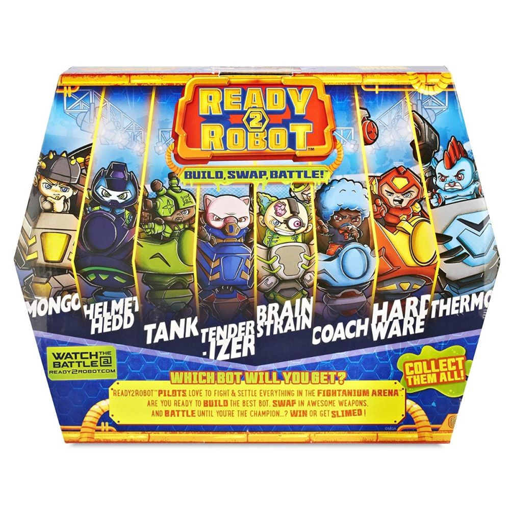 Set de lupta Ready2Robot Seria 1, Battle Pack - Double Trouble (553908E5C)