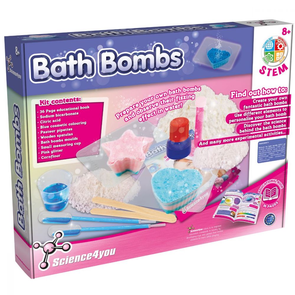 Set de experimente, Science4You, Bath Bombs