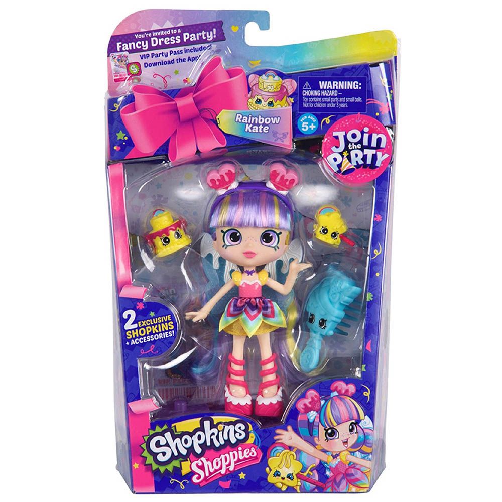 Papusa Shopkins Join the Party - Rainbow Kate