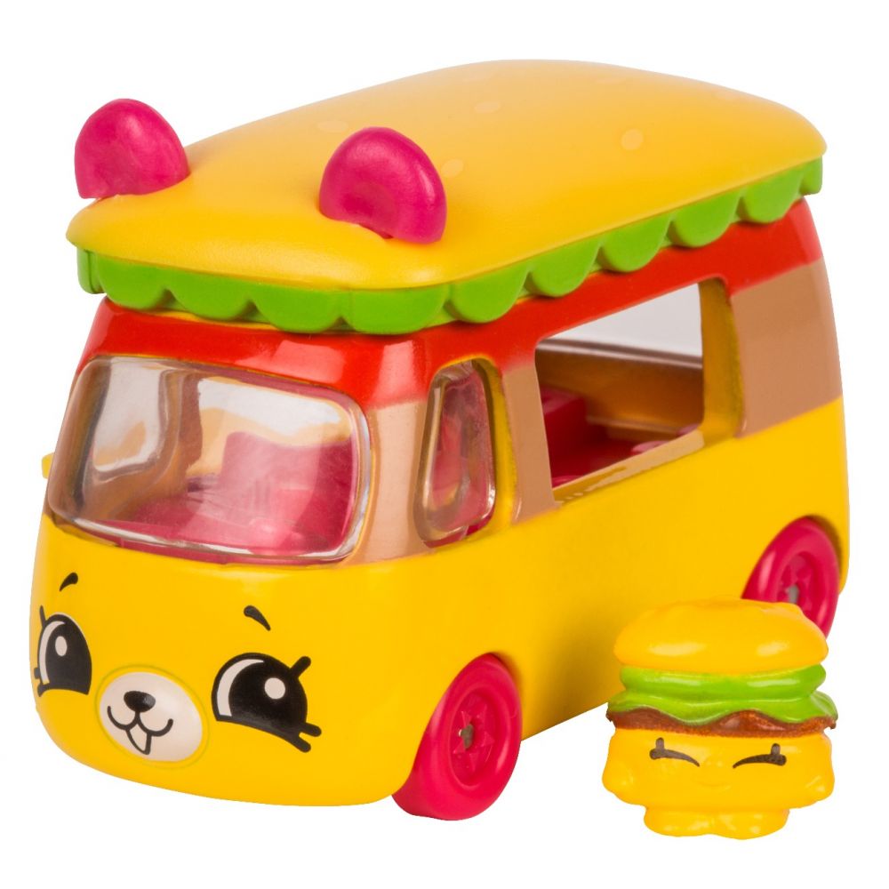 Cutie Cars Pachet cu 1 masinuta, Bumpy Burger, Seria 2
