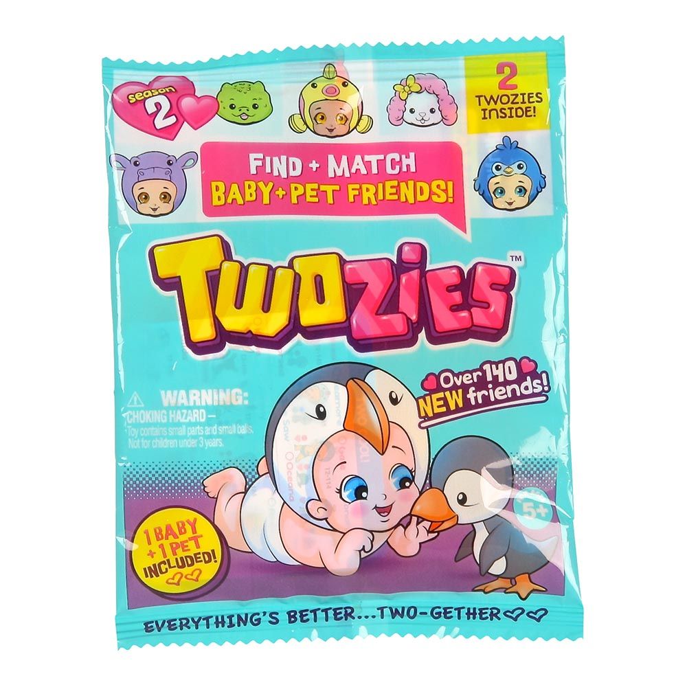 Punguta cu figurine Twozies - Baby pet friends (seria 2)