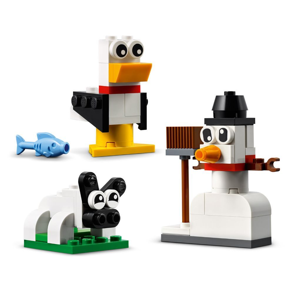 LEGO® Classic - Caramizi Albe Creative (11012)