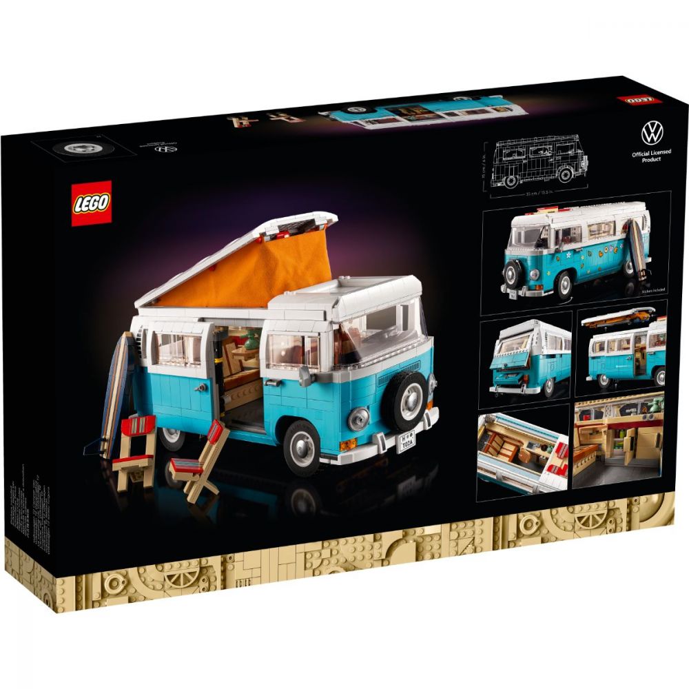 LEGO® Icons - Furgoneta de Camping Volkswagen T2 (10279)