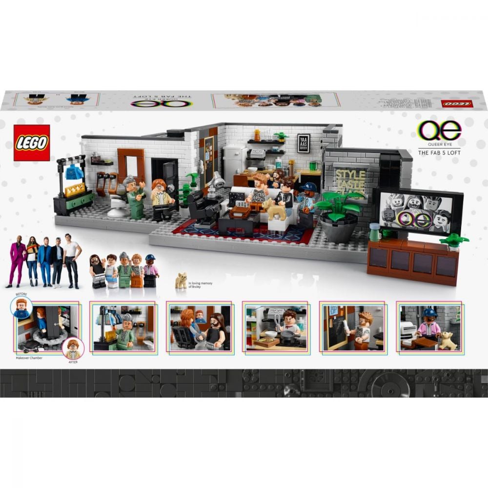 LEGO® Icons - Queer Eye, Loftul celor cinci fabulosi (10291)