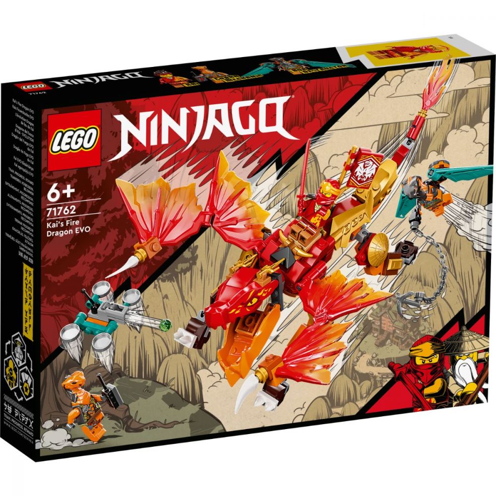 LEGO® Ninjago - Dragonul Evo de Foc al lui Kai (71762)