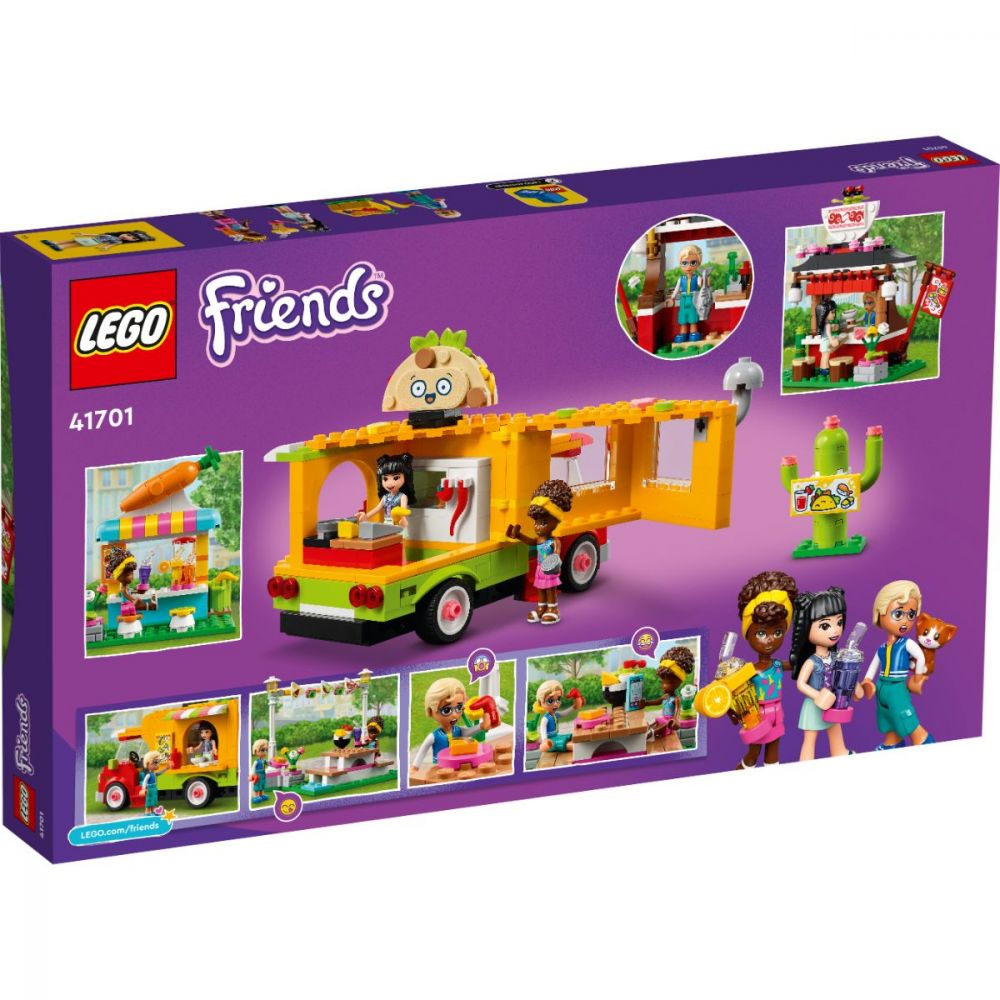 LEGO® Friends - Piata cu mancare stradala (41701)