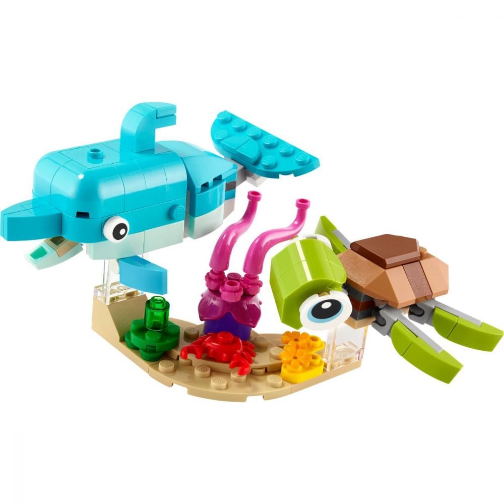 LEGO® Creator - Delfin si broasca testoasa (31128)
