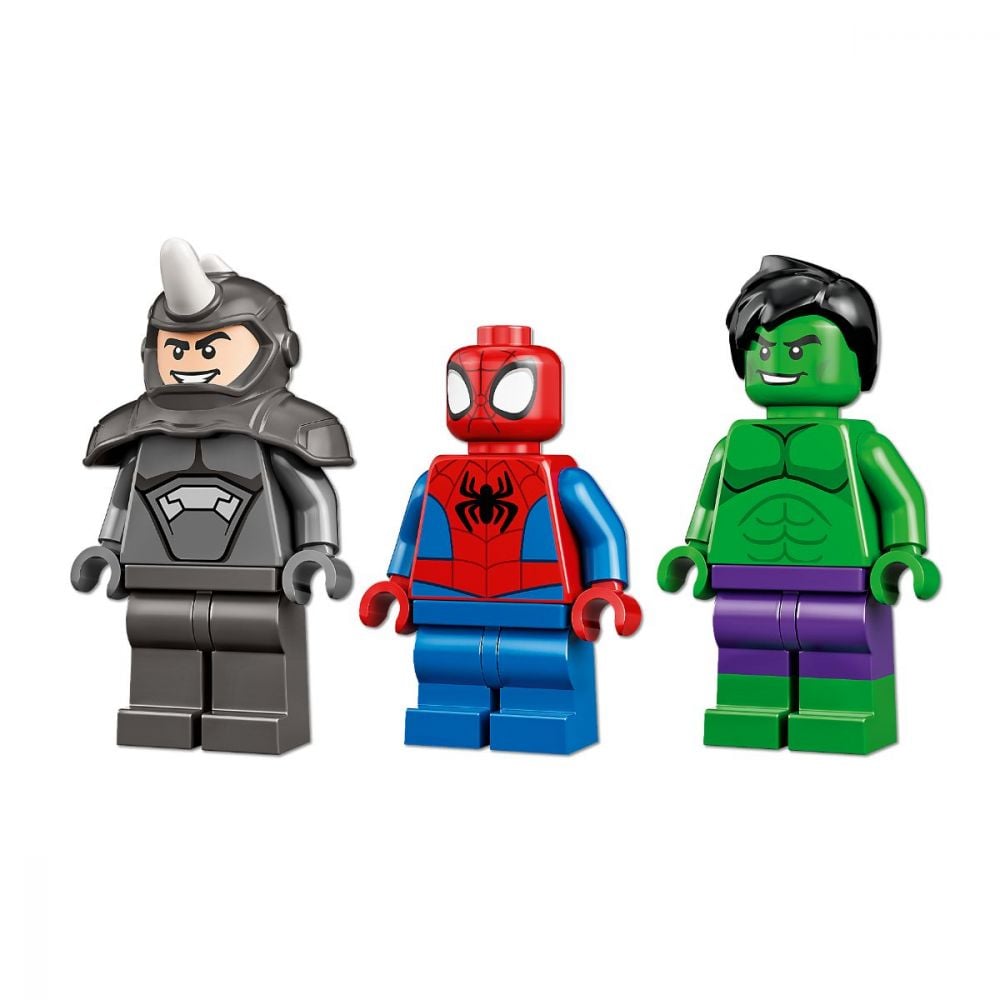 LEGO® Spidey - Confruntarea Dintre Hulk si Masina Rinocer (10782)