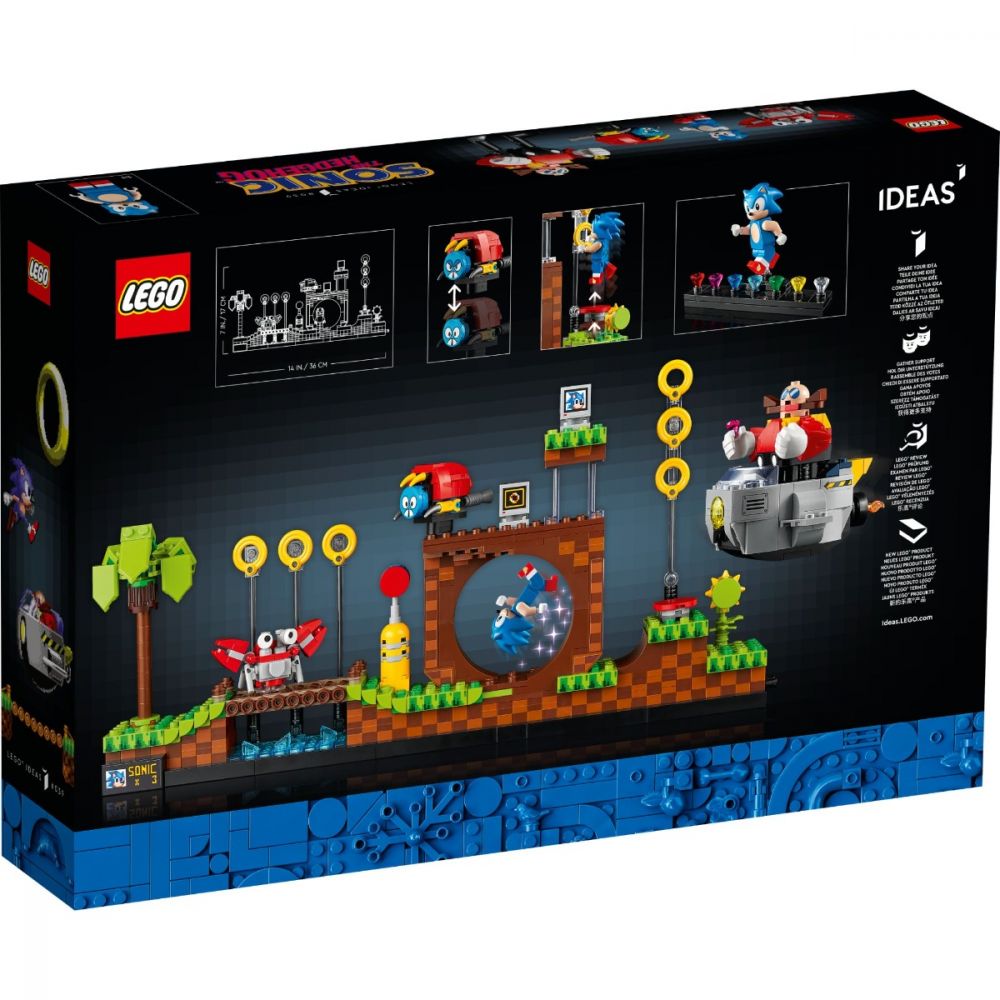 LEGO® Icons - Sonic the Hedgehog™ - Dealul verde (21331)