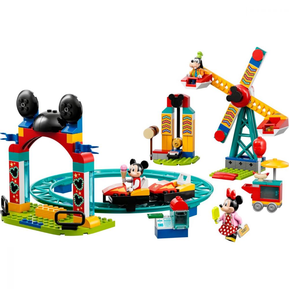 LEGO® Disney Mickey And Friends - Distractie la balci cu Mickey, Minnie si Goofy (10778)