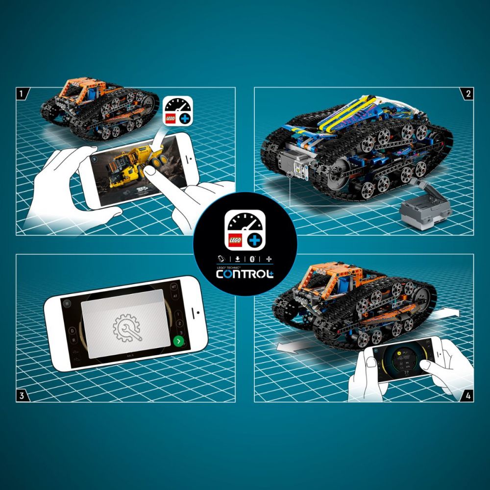 LEGO® Technic - Vehicul de transformare controlat de aplicatie (42140)