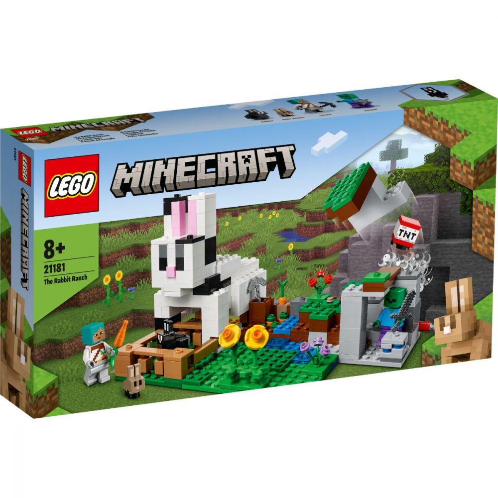 LEGO® Minecraft - Ferma de iepuri (21181)