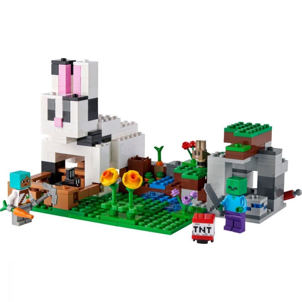 LEGO® Minecraft - Ferma de iepuri (21181)