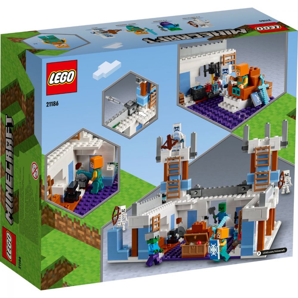 LEGO® Minecraft - Castelul de Gheata (21186)