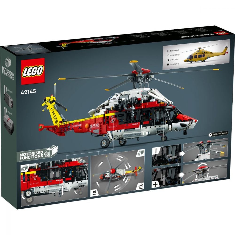 LEGO® Technic - Elicopter de salvare Airbus H175 (42145)