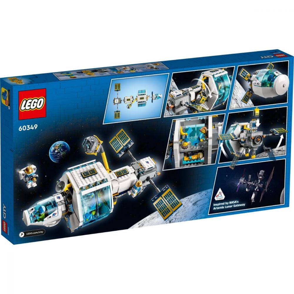 LEGO® City - Statie Spatiala Selenara (60349)